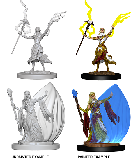 D&D Nolzur’s Marvelous Miniatures: Elf Female Wizard