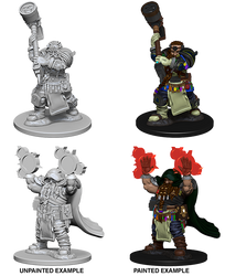 D&D Nolzur’s Marvelous Miniatures: Dwarf Male Cleric