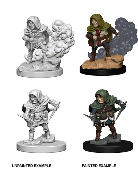 D&D Nolzur’s Marvelous Miniatures: Halfling Male Rogue