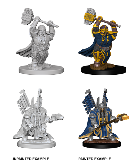 D&D Nolzur's Marvelous Miniatures: Dwarf Male Paladin