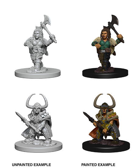 D&D Nolzur's Marvelous Miniatures: Dwarf Female Barbarian
