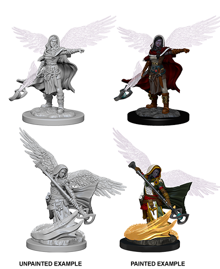 D&D Nolzur's Marvelous Miniatures: Aasimar Wizard (Female)
