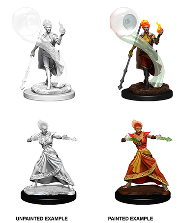D&D Nolzur's Marvelous Miniatures: Fire Genasi Wizard