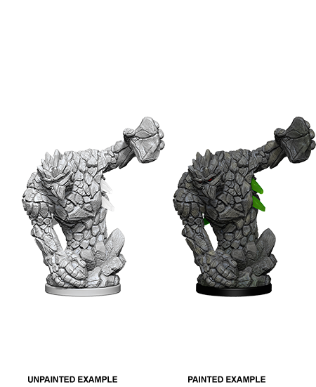 Pathfinder Battles Deep Cuts Unpainted Miniatures: Medium Earth Elemental