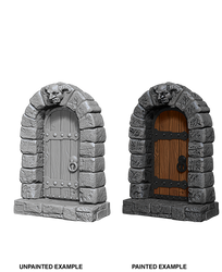 WizKids Deep Cuts Unpainted Miniatures: Doors
