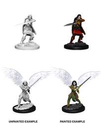 D&D Nolzur's Marvelous Miniatures: Aasimar Fighter (Female)
