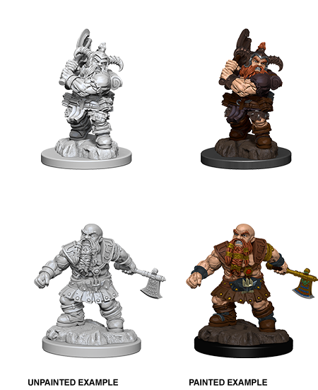 D&D Nolzur's Marvelous Miniatures: Male Dwarf Barbarian