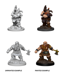 D&D Nolzur's Marvelous Miniatures: Male Dwarf Barbarian
