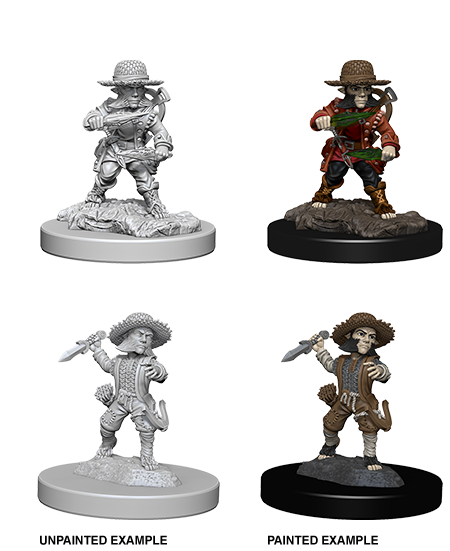Pathfinder Battles Deep Cuts : Male Halfling Rogue