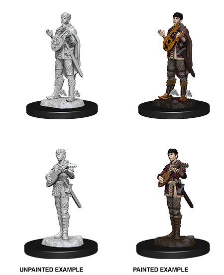 D&D Nolzur's Marvelous Miniatures - Female Half-Elf Bard