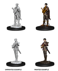 D&D Nolzur's Marvelous Miniatures - Female Half-Elf Bard