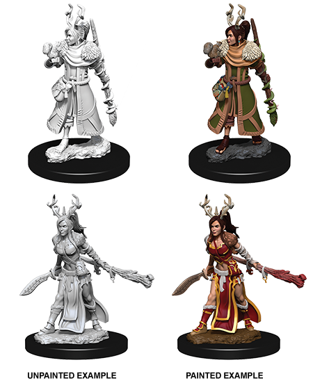 D&D Nolzur's Marvelous Miniatures - Female Human Druid