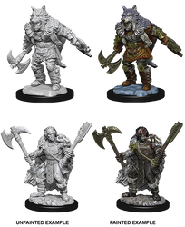 D&D Nolzur's Marvelous Miniatures - Male Half-Orc Barbarian