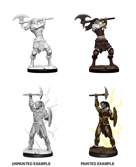 D&D Nolzur's Marvelous Miniatures - Female Goliath Barbarian