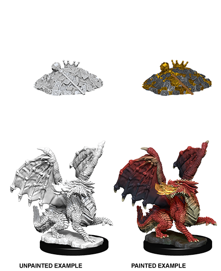 D&D Nolzur's Marvelous Miniatures - Red Dragon Wyrmling