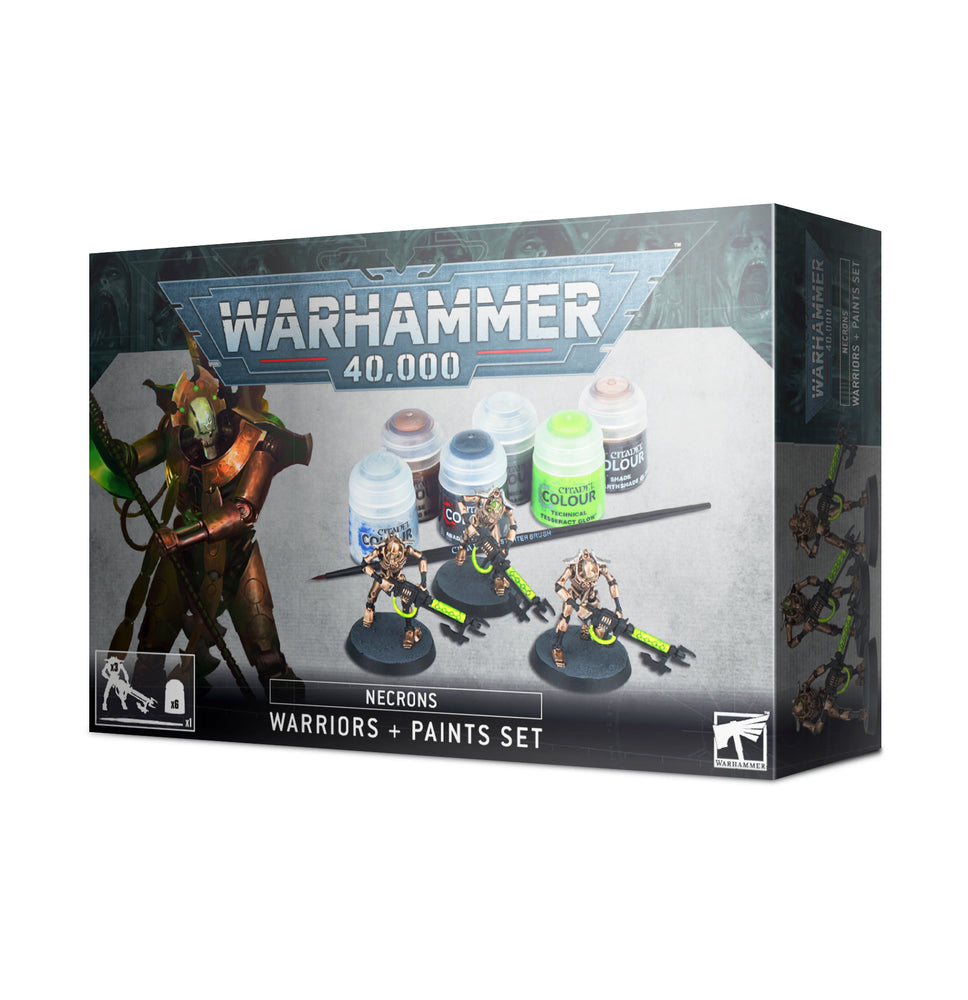 Warhammer 40K: Necrons - Warriors & Paints Set