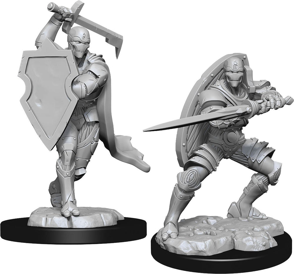 D&D Nolzur's Marvelous Miniatures: Warforged Fighter Male