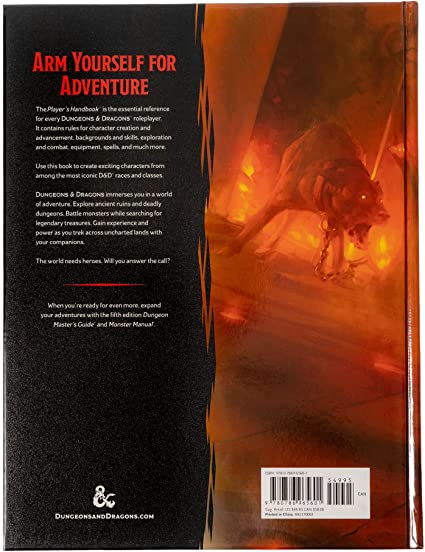 D&D: PLAYER'S HANDBOOK