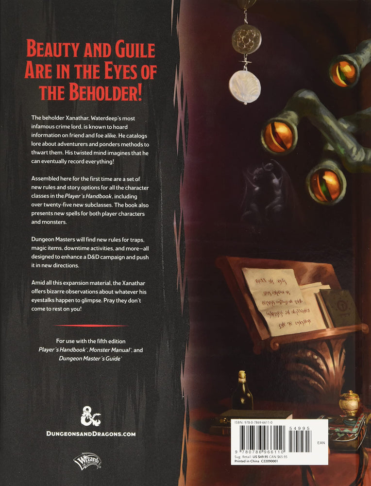 D&D: XANATHAR'S GUIDE TO EVERYTHING