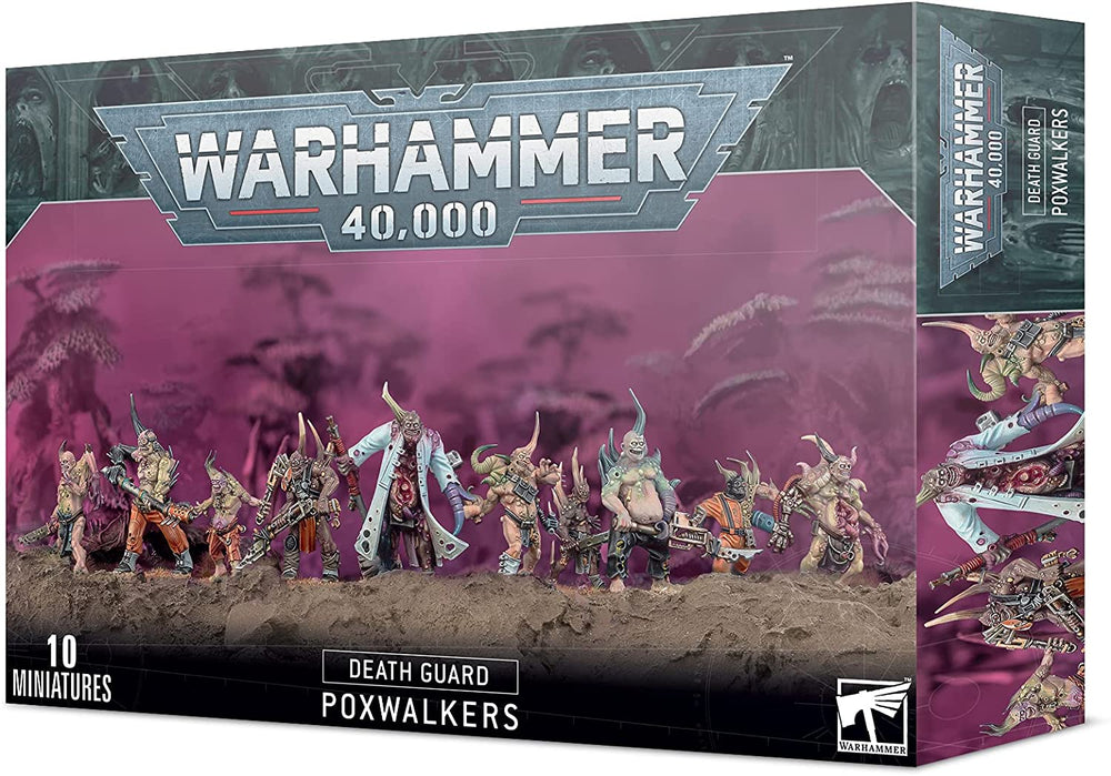 Warhammer 40K: Death Guard Poxwalkers