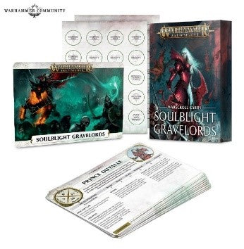 Warhammer Age of Sigmar: Warscrolls - Soulblight Gravelords