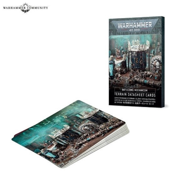 Warhammer 40K: Battlezone Mechanicum Terrain Cards