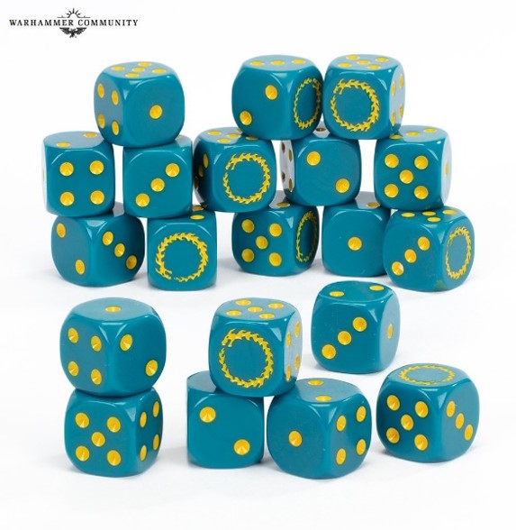 Warhammer 40K: Thousand Sons Dice Set