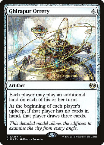 Ghirapur Orrery [Kaladesh Prerelease Promos]