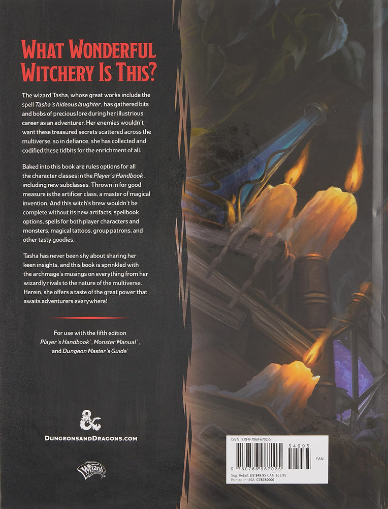 D&D: TASHA'S CAULDRON OF EVERYTHING