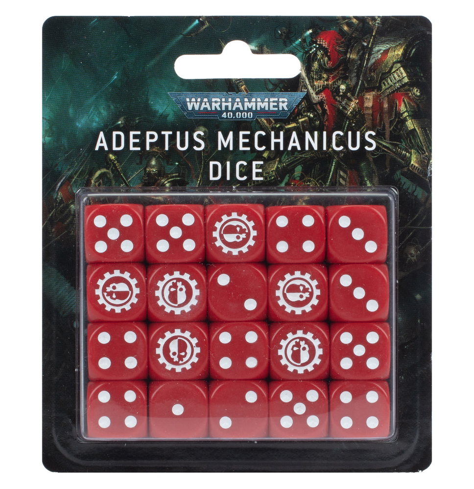 Warhammer 40K: Adeptus Mechanicus Dice