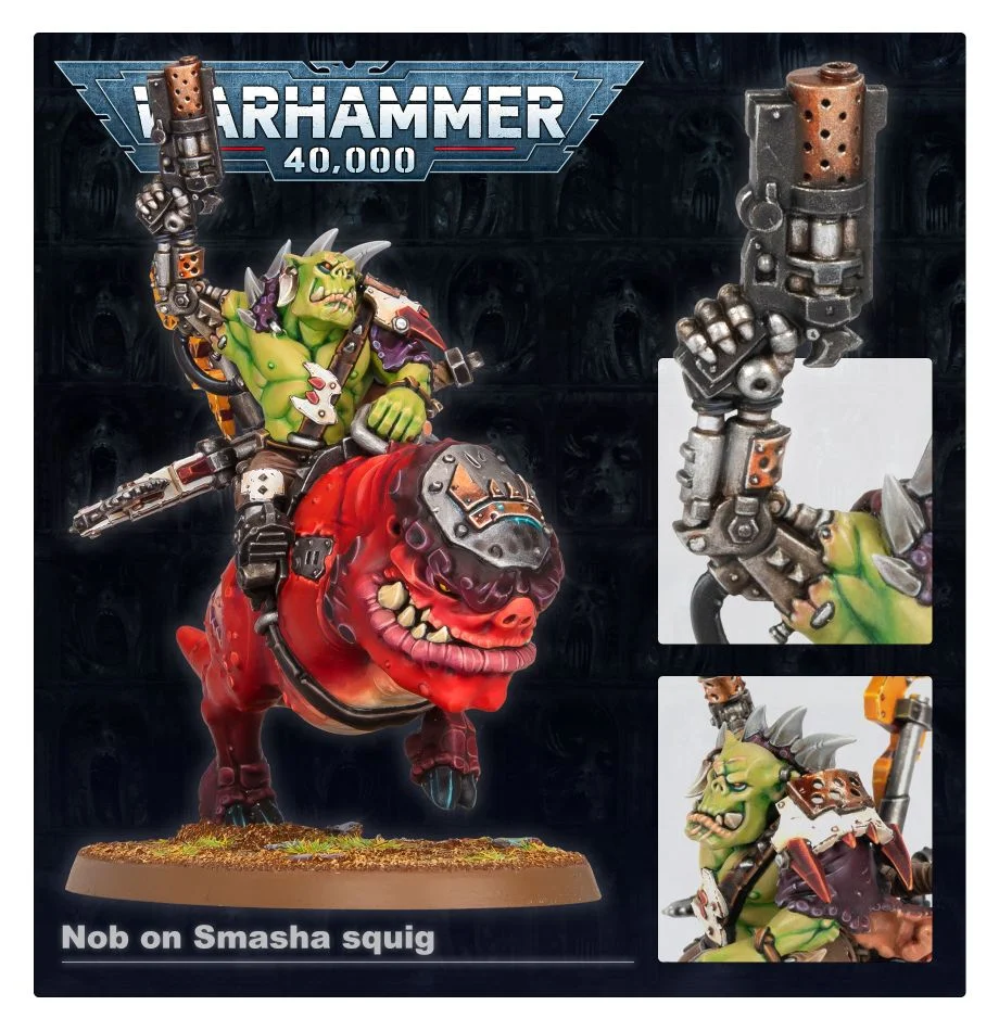 Warhammer 40k: Orks - Squighog Boyz