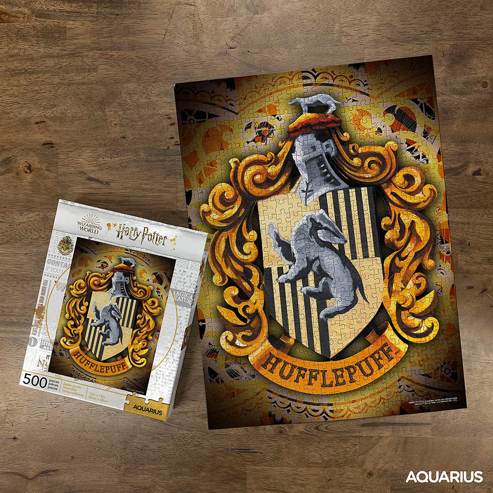 Harry Potter - Hufflepuff House Crest - 500 Piece Puzzle