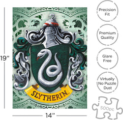 Harry Potter - Slytherin House Crest - 500 Piece Puzzle