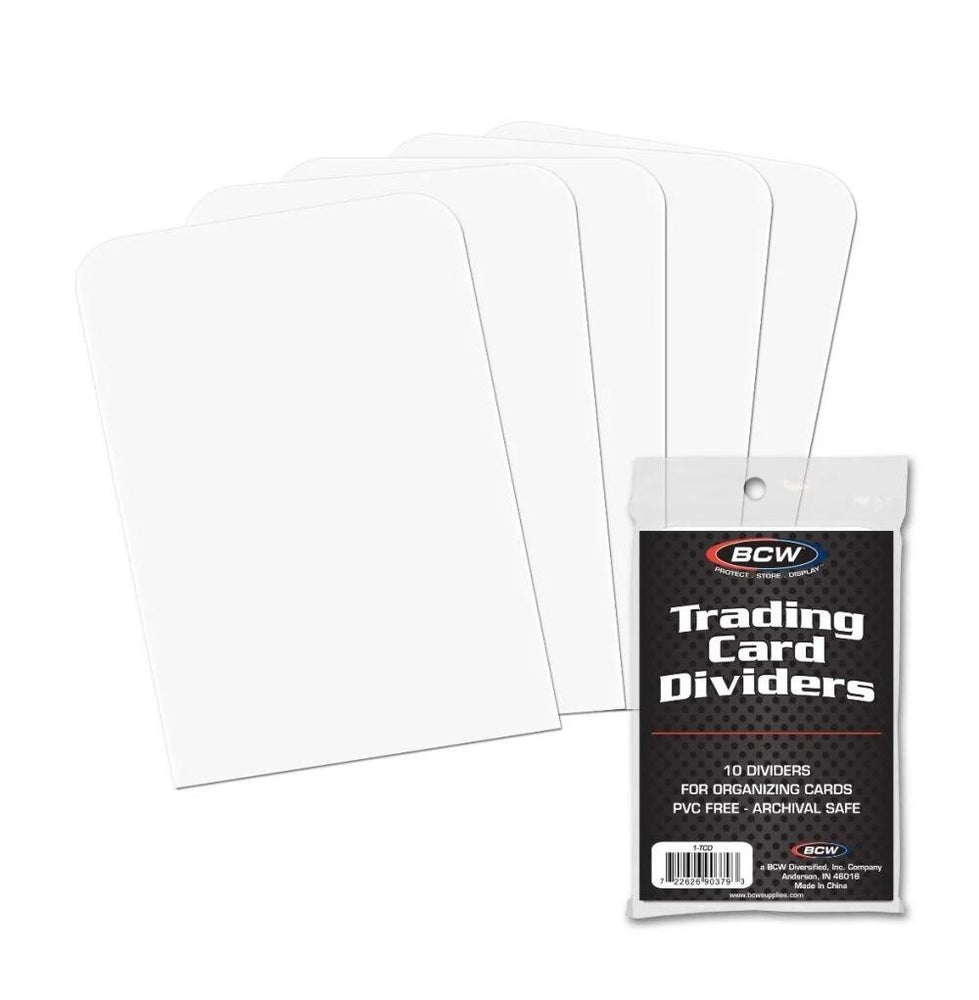 BCW Trading Card Dividers - Vertical