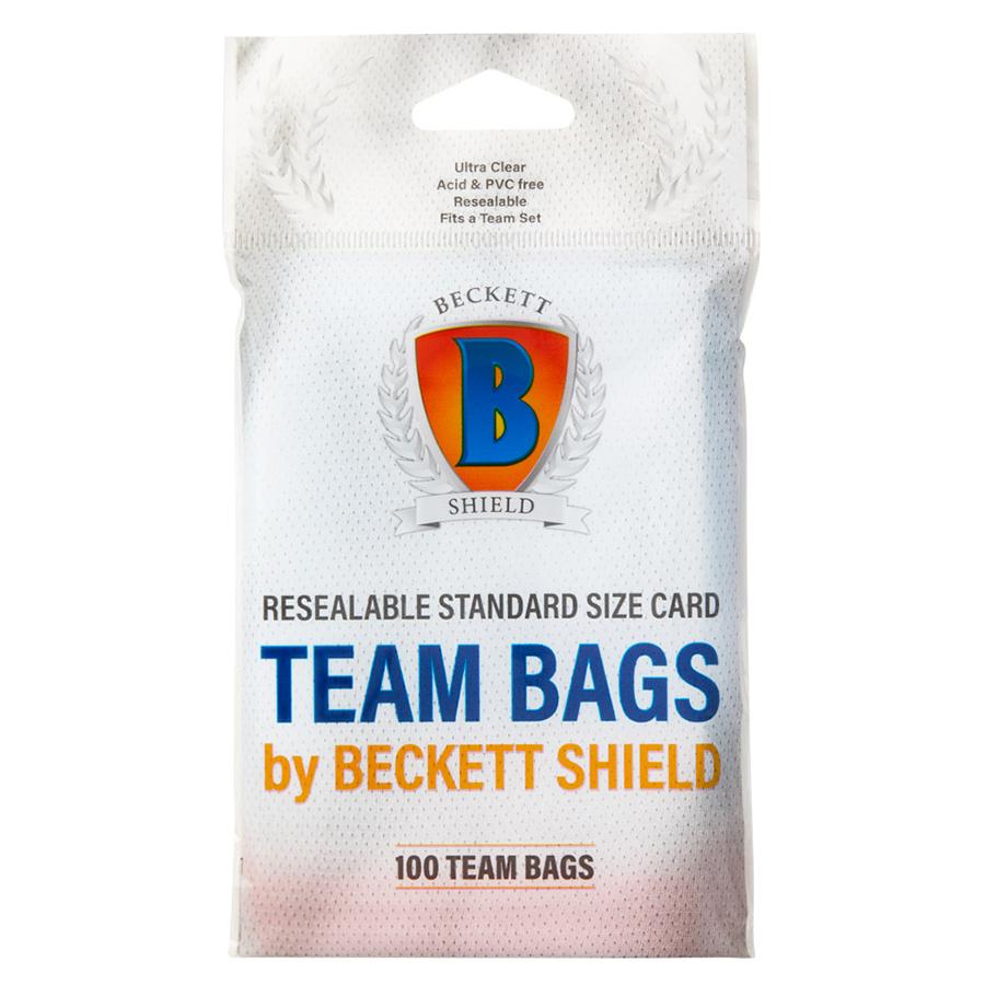 Beckett Shield Resealable Team Set Bags
