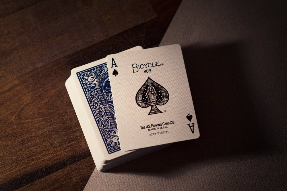 Bicycle Playing Cards: Blue Rider Back