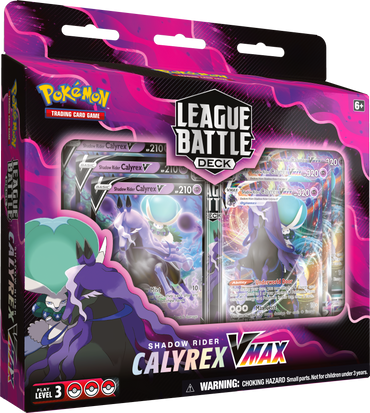 Pokémon TCG: Shadow Rider Calyrex VMax League Battle Deck