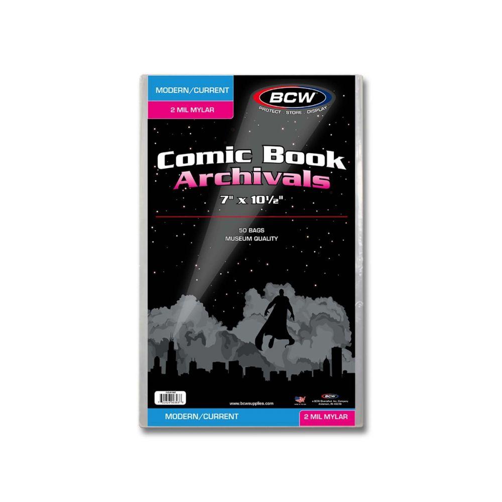 BCW Current/Modern Comic Mylar Archivals - 2 MIL