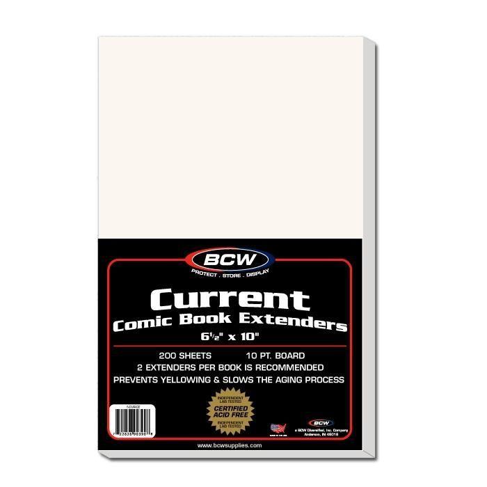 BCW Current Comic Extenders