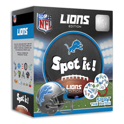 NFL Detroit Lions Spot it! Card Game