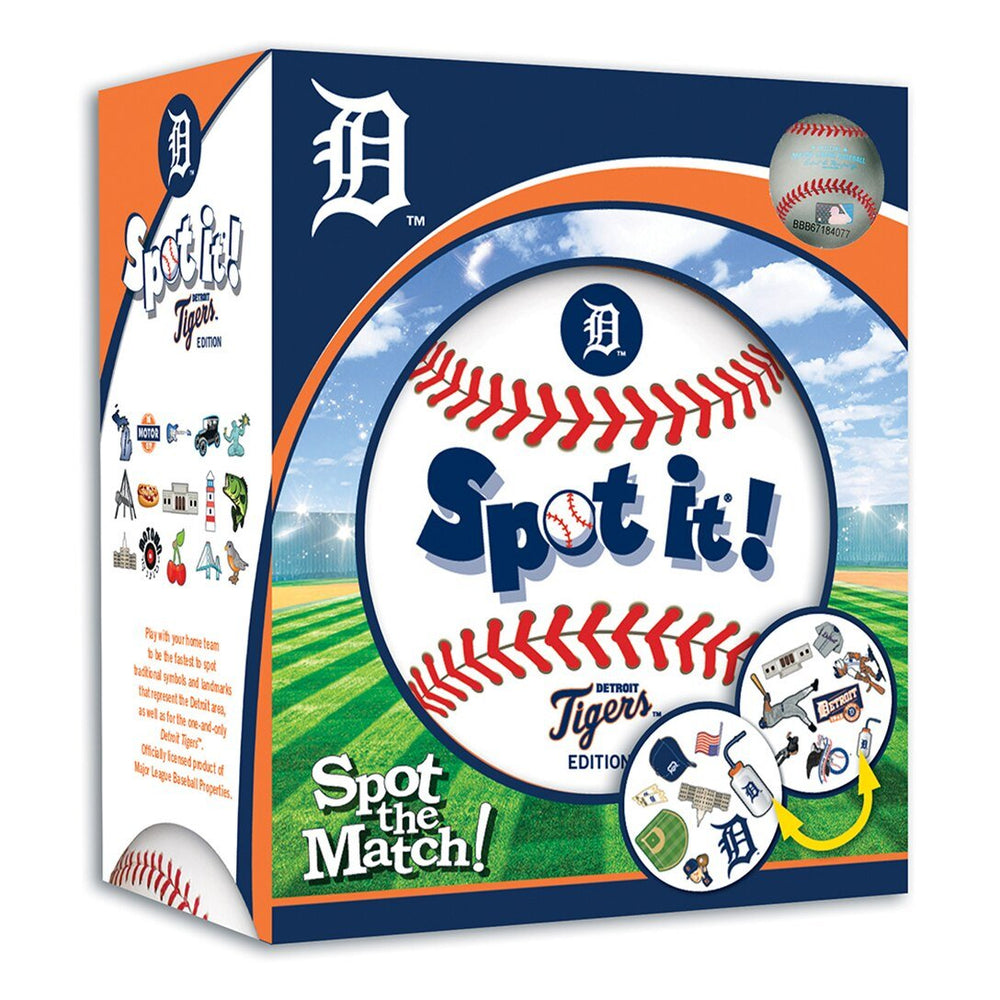MLB Detroit Tigers Spot it! Card Game