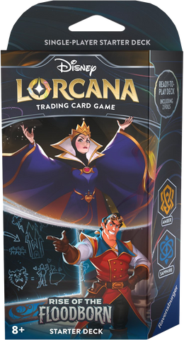 Disney Lorcana: Rise of the Floodborn - Starter Deck Amber Sapphire