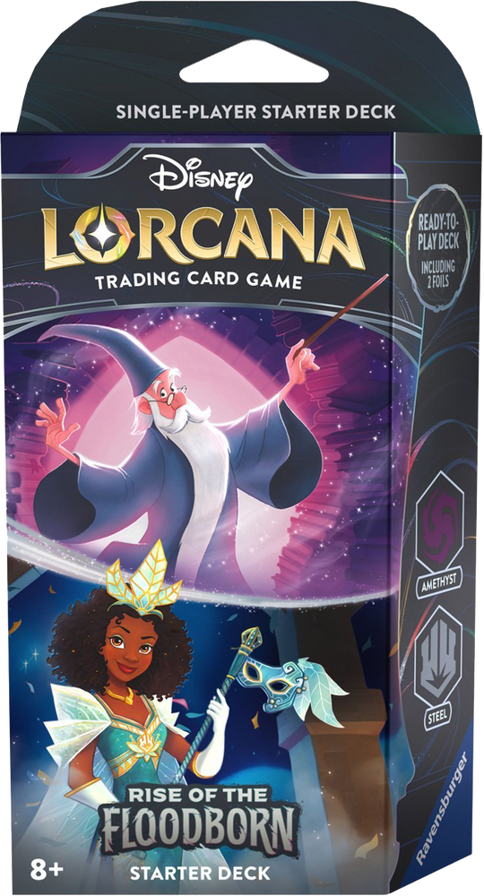 Disney Lorcana: Rise of the Floodborn - Starter Deck Amethyst Steel