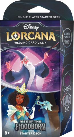 Disney Lorcana: Rise of the Floodborn - Starter Deck Amethyst Steel