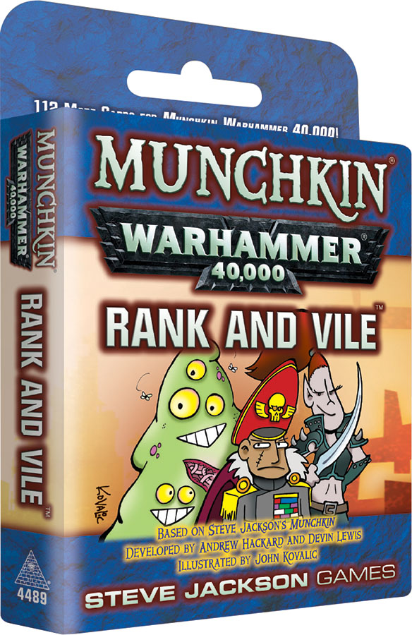 Munchkin Warhammer 40K: Rank and Vile