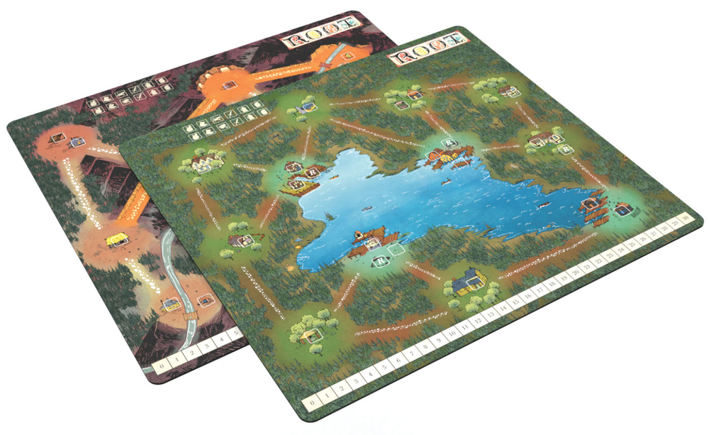 Root: Lake and Mountain Playmat