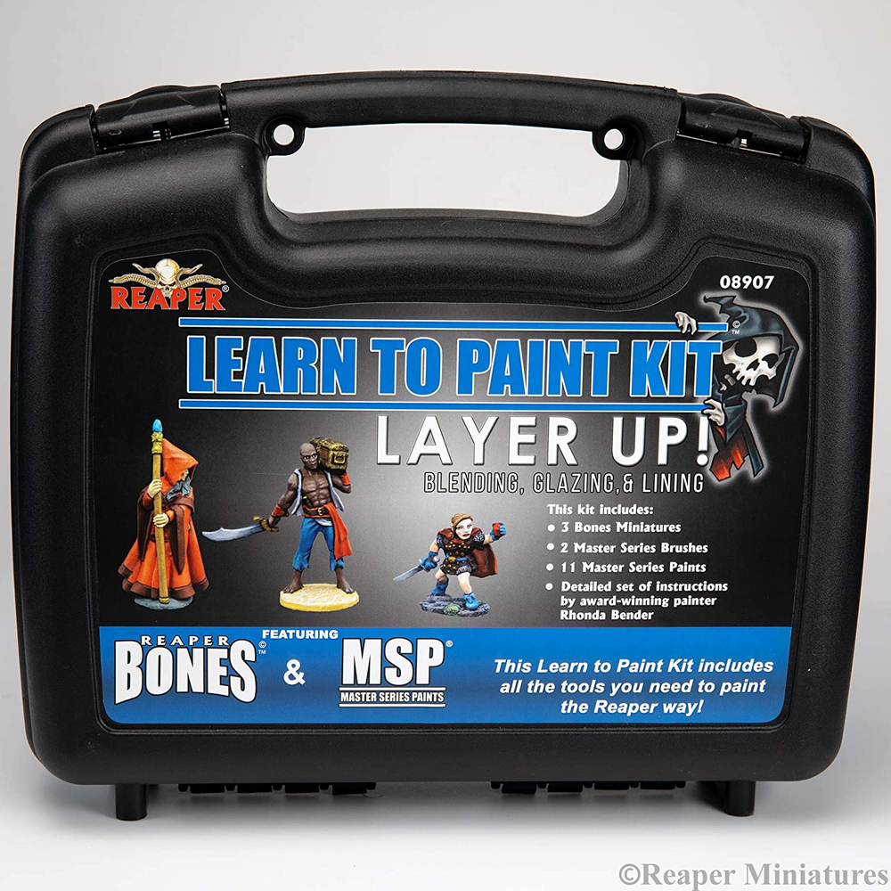 Learn to Paint Kit: Layer Up! - Base Coats, Layering, and Glazing