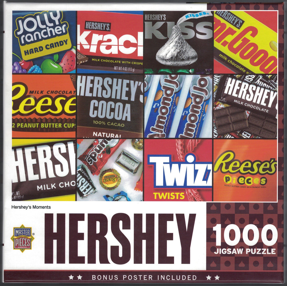 HERSHEY'S MOMENTS - CHOCOLATE COLLAGE 1000 PIECE JIGSAW PUZZLE