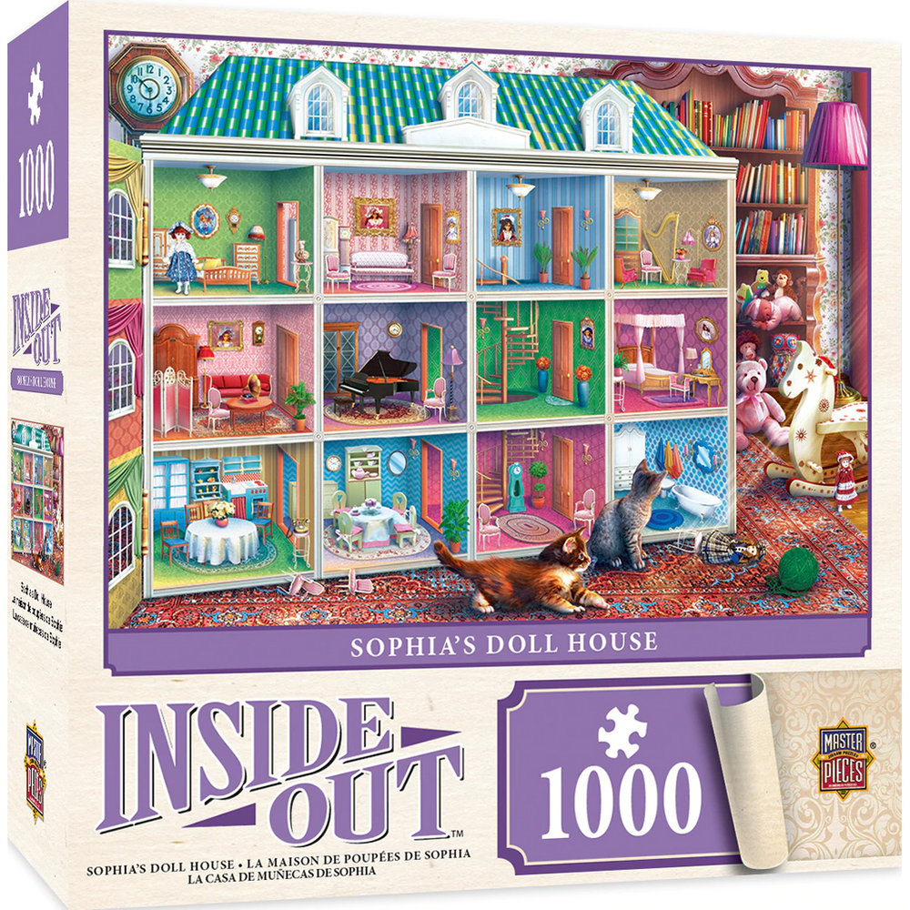 Inside Out - Sophia's Doll House - 1000 Piece Puzzle