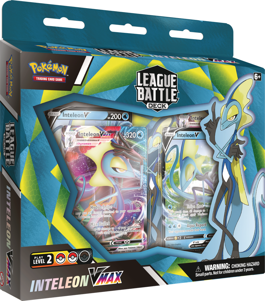 Pokémon TCG: Inteleon VMAX League Battle Deck